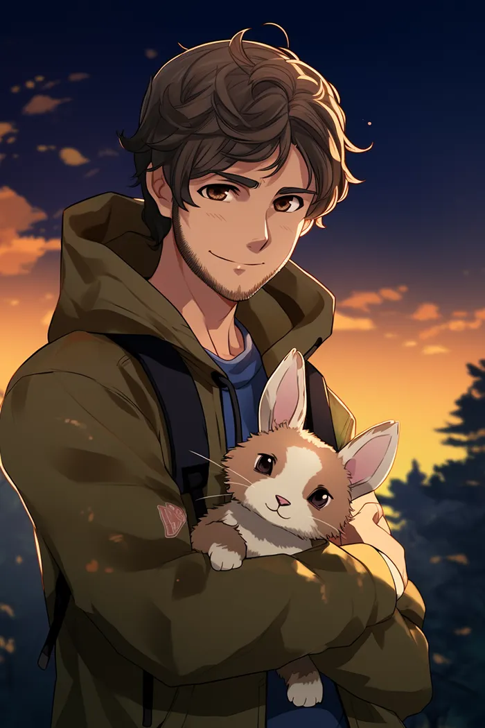 Friendly Faces Devon as anime character